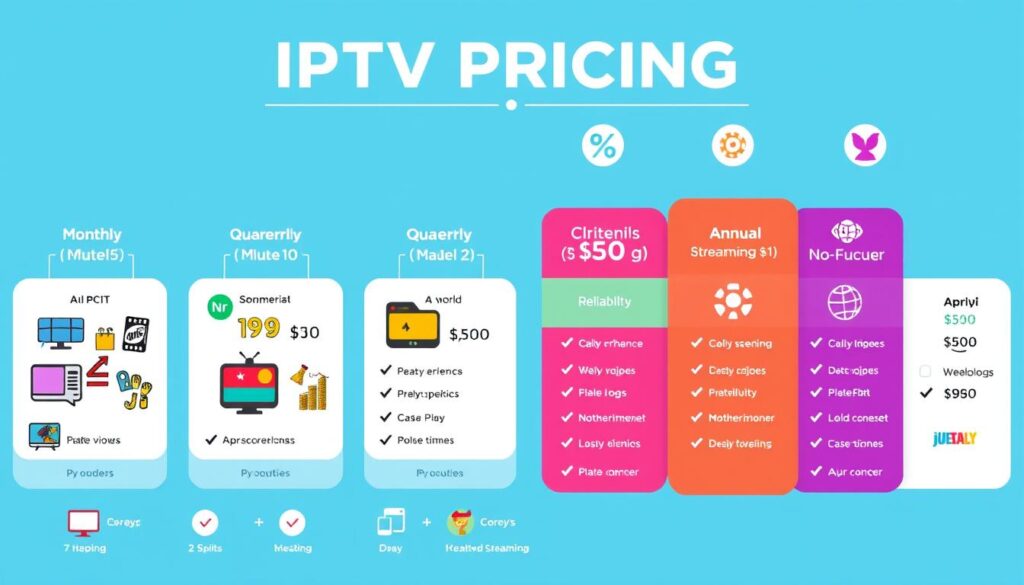 IPTV pricing structures