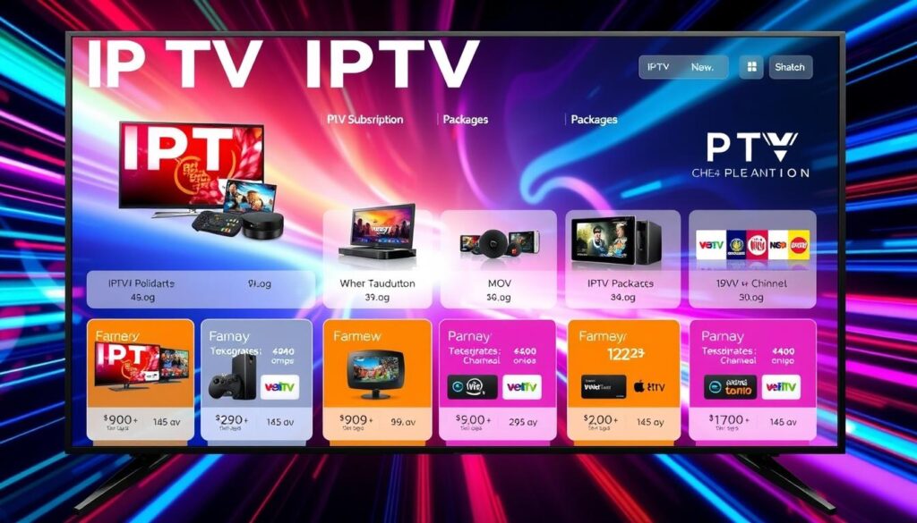 IPTV subscription packages