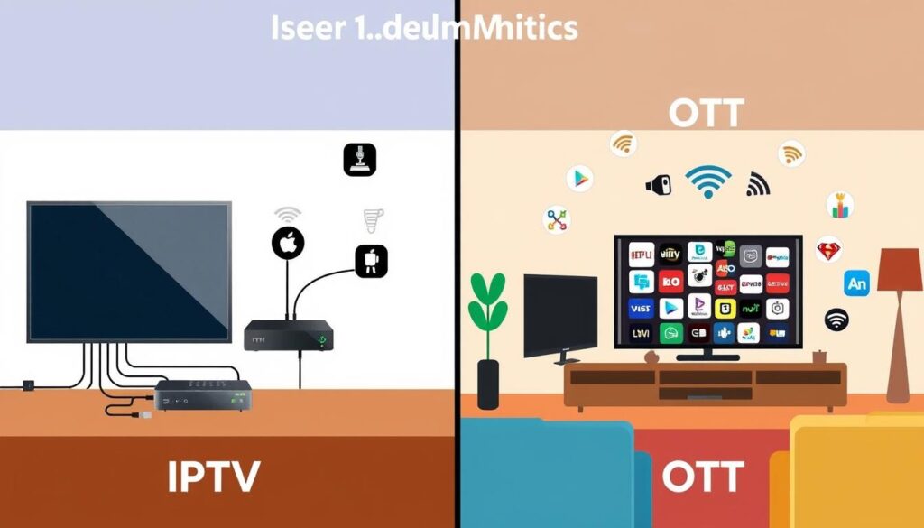 IPTV vs OTT delivery methods