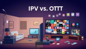 what is the difference between iptv and ott