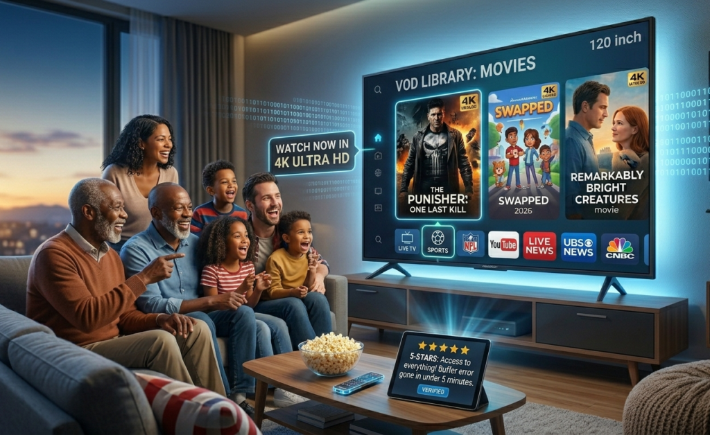 What Movies on IPTV you can watch? The Ultimate 2026 VOD Streaming Guide 3 movies on IPTV